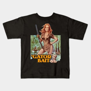 'Gator Bait ))(( Cult Classic Horror Fan Art Kids T-Shirt